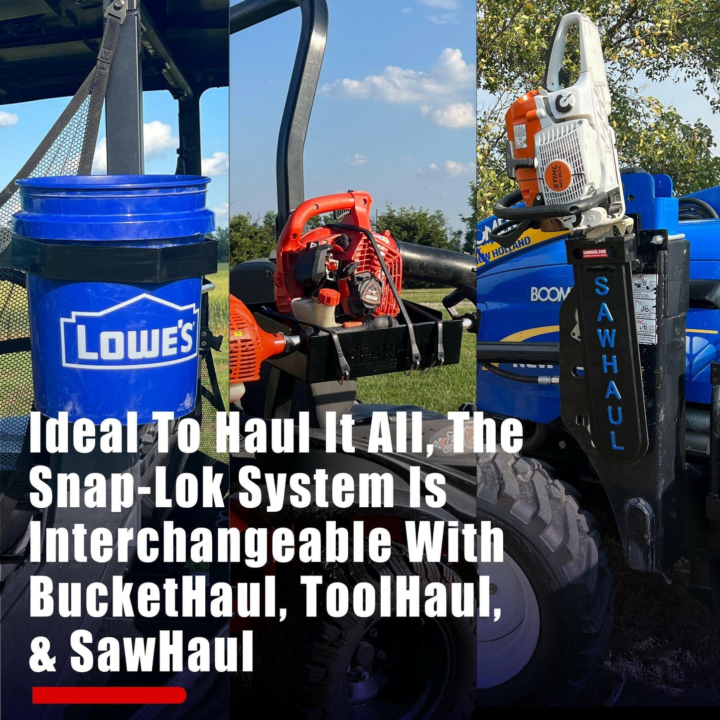 ToolHaul Fixed Mount for Tractors.