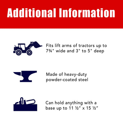 ToolHaul Fixed Mount for Tractors.