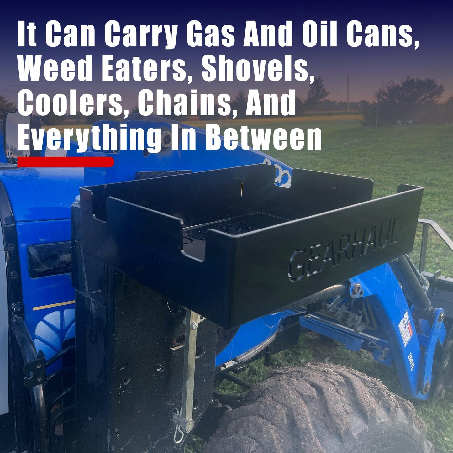 ToolHaul Snap-Lok Mount for Tractors.