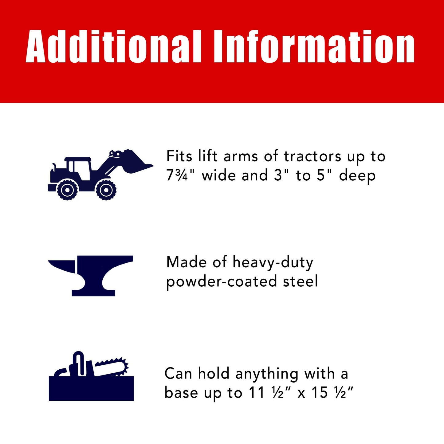 ToolHaul Snap-Lok Mount for Tractors.