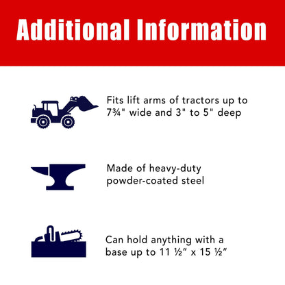 ToolHaul Snap-Lok Mount for Tractors.