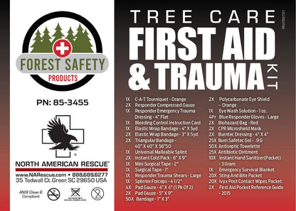 Tree Care Trauma Kit – Field Ready First Aid for Arborists & Tree Crews.