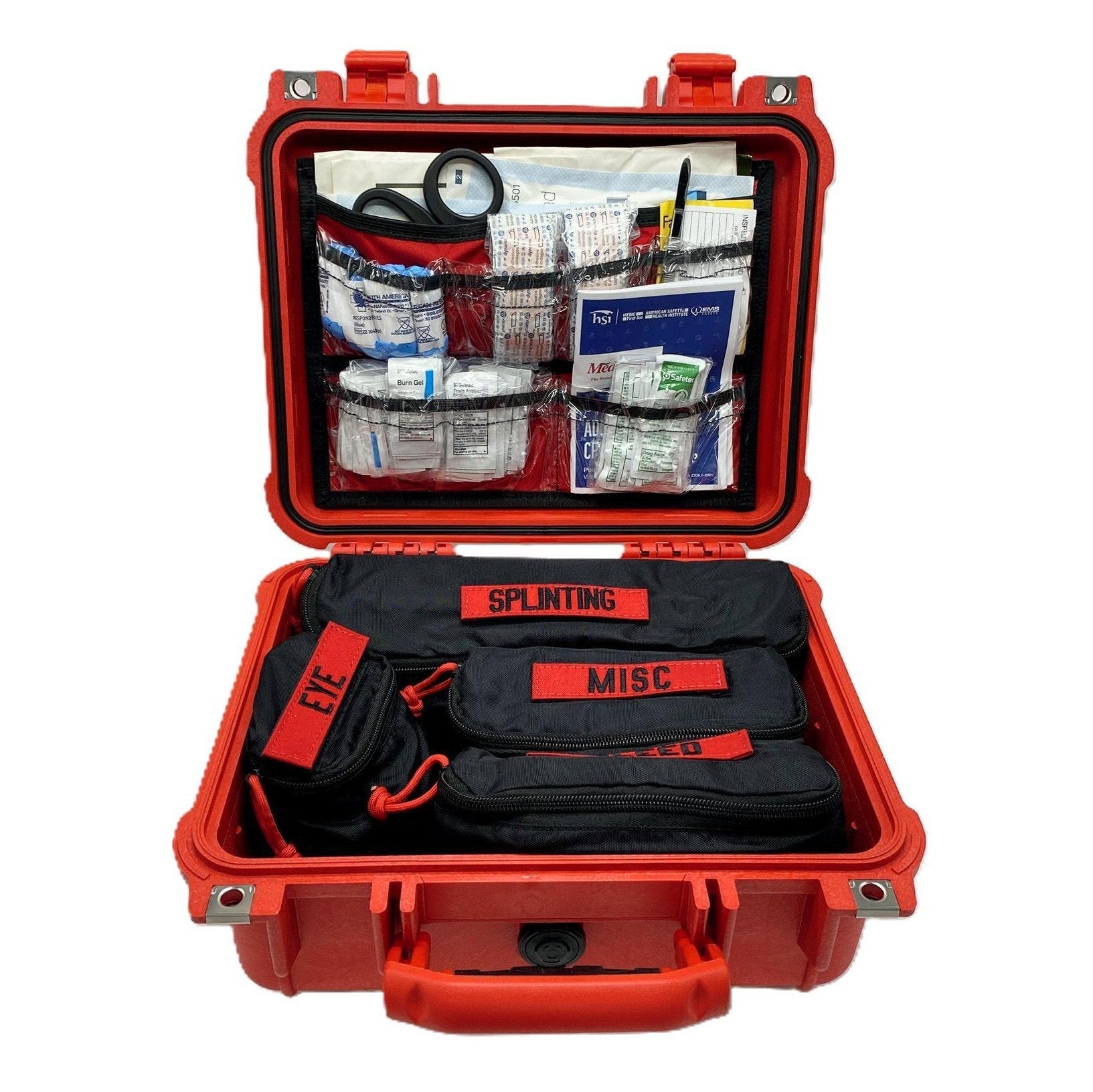 Tree Care Trauma Kit - Hard Case - Field Ready First Aid for Arborists & Tree Crews.