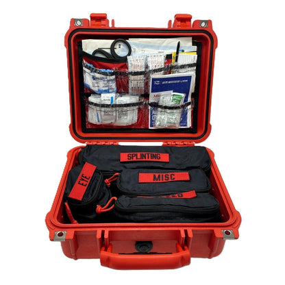 Tree Care Trauma Kit - Hard Case - Field Ready First Aid for Arborists & Tree Crews.