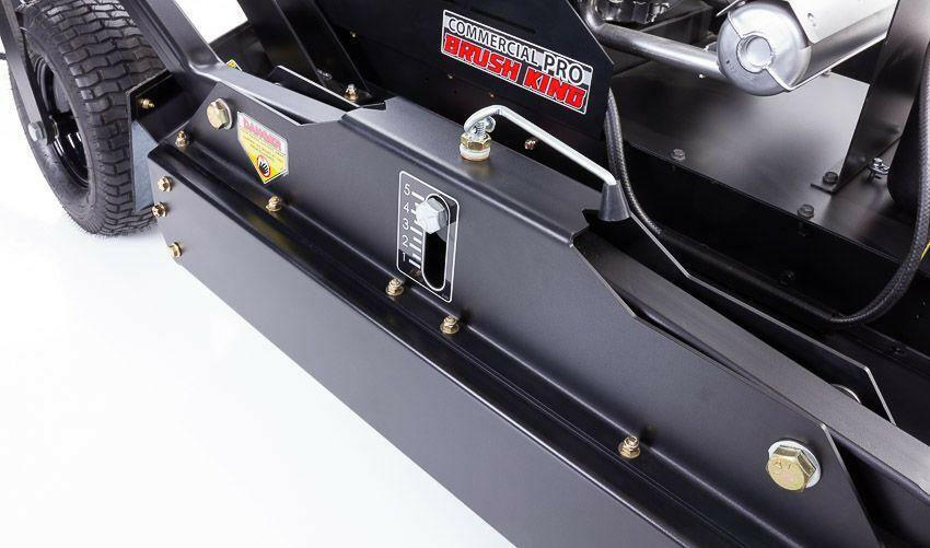 14.5 hp 44 in. 12V Kawasaki Commercial Pro BrushKing 4 Wheeled Rough Cut Trailcutter - RC14544CP4K.
