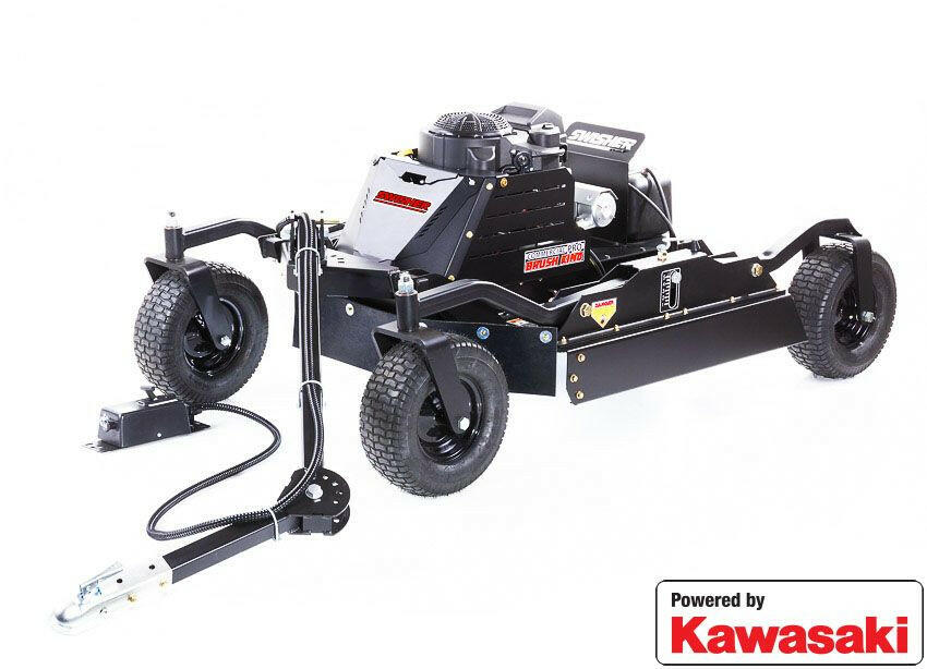 14.5 hp 44 in. 12V Kawasaki Commercial Pro BrushKing 4 Wheeled Rough Cut Trailcutter - RC14544CP4K.