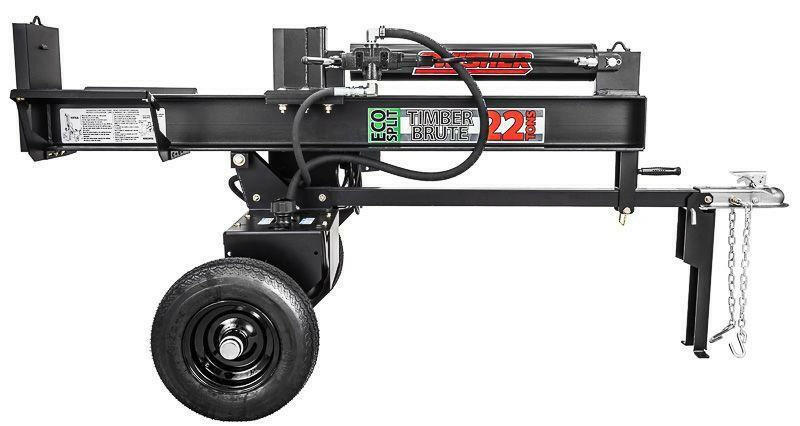 22 Ton Timber Brute Eco Split 120 Volt Electric Full Frame Log Splitter LS22E.