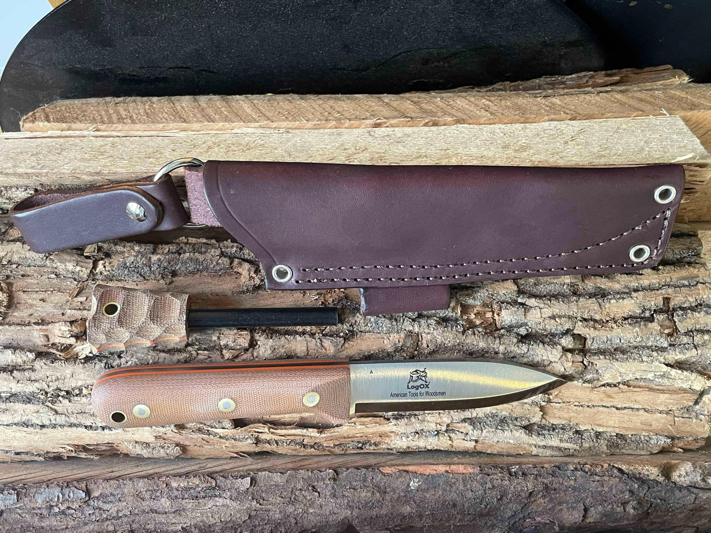 A2 GenOX Bushcraft Knife.