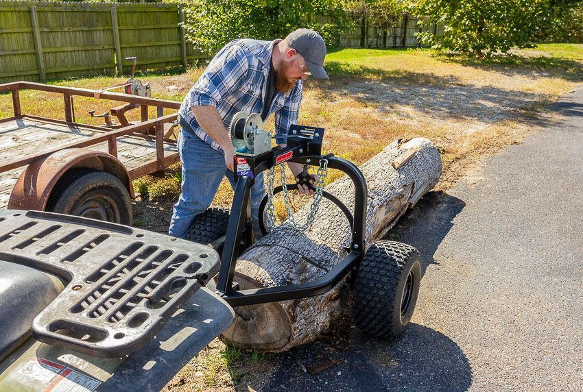 ATV Log Skidder, 1200 LB capacity- 22020.