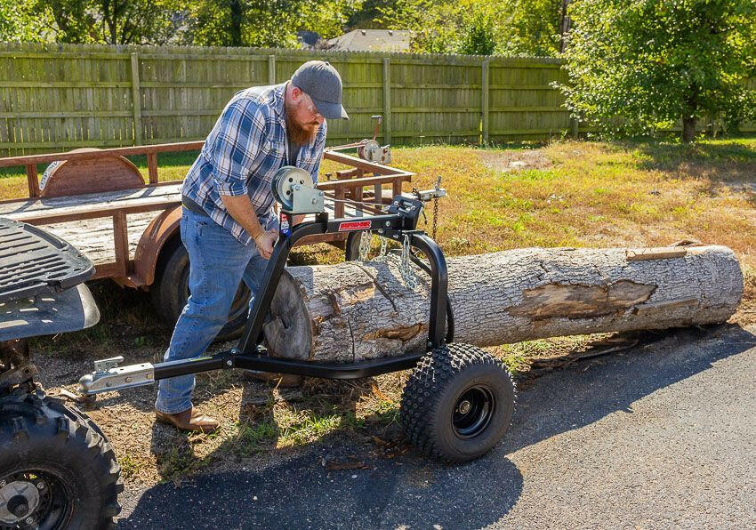 ATV Log Skidder, 1200 LB capacity- 22020.