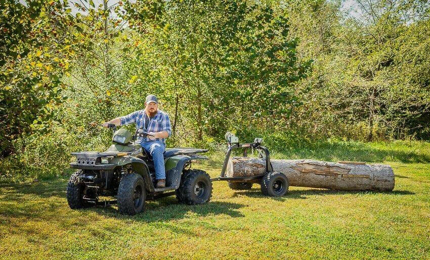 ATV Log Skidder, 1200 LB capacity- 22020.