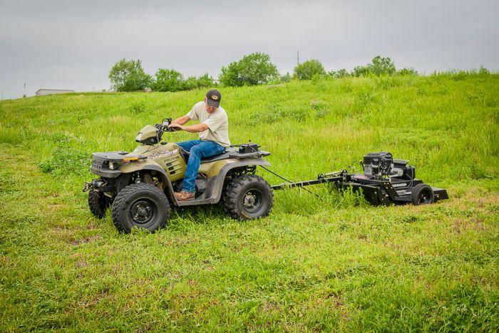 Country Cut 44" 14.5 HP 12V Rough Cut Trailcutter RC14544CPKA.