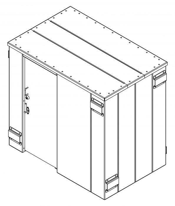 ESP 9-Person Safety Shelter SR84X054G.