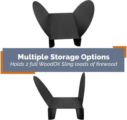 Hearth Bin Adjustable Firewood Rack.