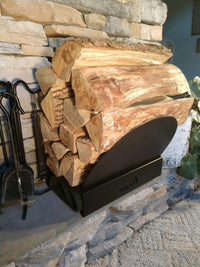 Hearth Bin Adjustable Firewood Rack.