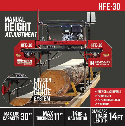 Hud-Son Homesteader Portable Sawmill HFE-30.
