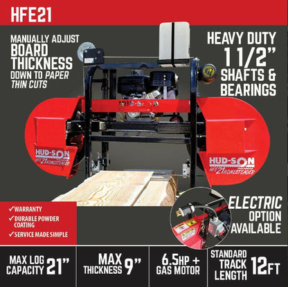 Hud-Son Homesteader Portable Sawmill HFE-21.