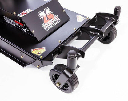 Swisher 11.5HP 24 in. Briggs & Stratton Walk Behind Rough Cut Mower with Casters WRC11524BSC.