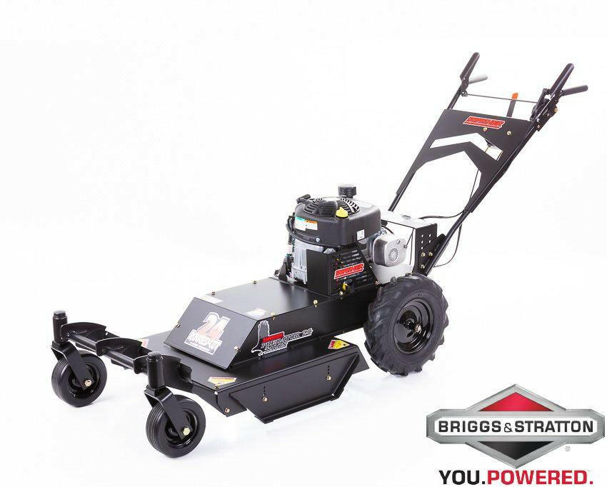 Swisher 11.5HP 24 in. Briggs & Stratton Walk Behind Rough Cut Mower with Casters WRC11524BSC.
