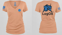 Team LogOX Ladies V-Neck S/S T-Shirt