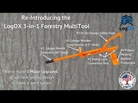 LogOX 3-in-1 Forestry MultiTool (+FREE Hauler Holster)